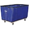 Global Industrial Vinyl Basket Bulk Truck, 12 Bushel, Blue 241983BL - alternate 1